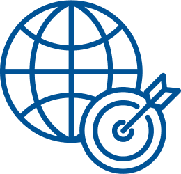 globe badge Icon